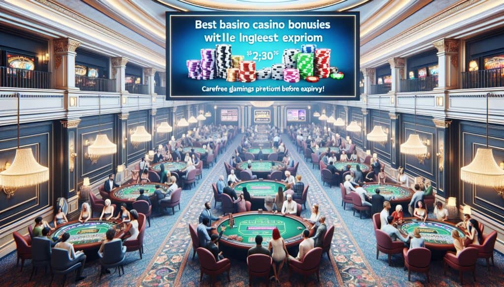 Casino bonusi s najdužim trajanjem prije isteka Casino bonusi s najdužim trajanjem prije isteka