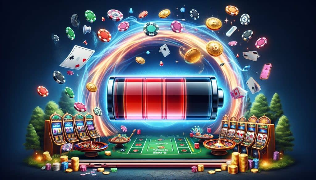 Casino igre koje se aktiviraju kad razina baterije padne Casino igre koje se aktiviraju kad razina baterije padne