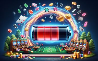 Casino igre koje se aktiviraju kad razina baterije padne