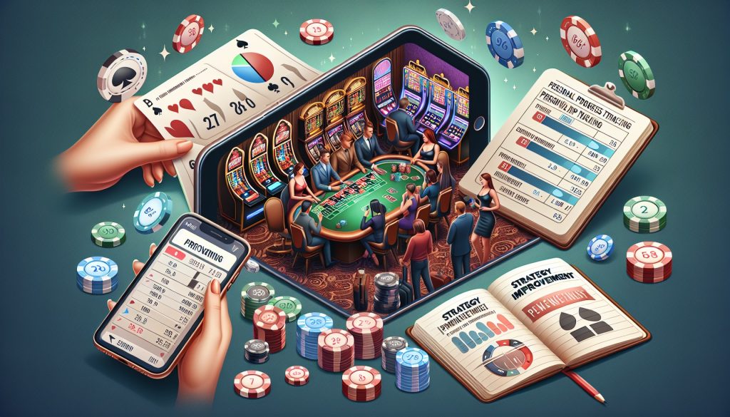 Kako pratiti vlastiti napredak u casinu