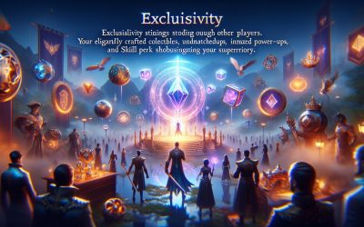 Igre koje stvaraju osjećaj prestiža putem ekskluzivnih elemenata