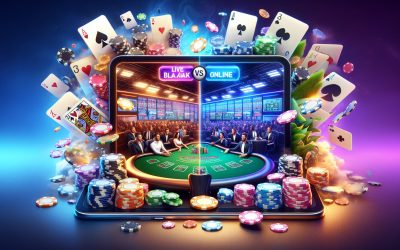 Usporedba pravih i online turnira u blackjacku